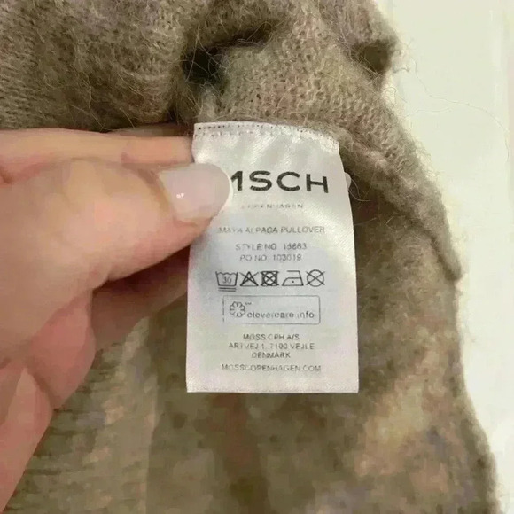 MSCH Alpaca wool sweater  small - Picture 3 of 4